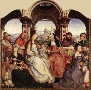 MASSYS, Quentin St Anne Altarpiece (central panel)  g oil painting on canvas